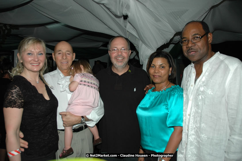 The Hon. Orette Bruce Goldwin, M.P., Prime Minister of Jamaica, Minister of Tourism, Hon. Edmund Bartlett, and Director of Tourism, Basil Smith at the Air Jamaica Jazz and Blues Festival 2008 The Art of Music - Ridday, January 25, 2008 - Air Jamaica Jazz & Blues 2008 The Art of Music venue at the Aqaueduct on Rose Hall Resort & Counrty Club, Montego Bay, St. James, Jamaica W.I. - Thursday, January 24 - Saturday, January 26, 2008 - Photographs by Net2Market.com - Claudine Housen & Barry J. Hough Sr, Photographers - Negril Travel Guide, Negril Jamaica WI - http://www.negriltravelguide.com - info@negriltravelguide.com...!