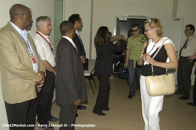 Delta Air Lines Inaugural Flight From New York's JFK Airport to Sangster International Airport, Montego Bay, Jamaica - June 9, 2007 - Sangster International Airport - Montego Bay, St James, Jamaica W.I. - MBJ Limited - Transforming Sangster International Airport into a world class facility - Photographs by Net2Market.com - Negril Travel Guide, Negril Jamaica WI - http://www.negriltravelguide.com - info@negriltravelguide.com...!