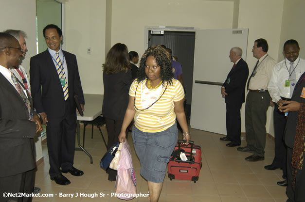 Delta Air Lines Inaugural Flight From New York's JFK Airport to Sangster International Airport, Montego Bay, Jamaica - June 9, 2007 - Sangster International Airport - Montego Bay, St James, Jamaica W.I. - MBJ Limited - Transforming Sangster International Airport into a world class facility - Photographs by Net2Market.com - Negril Travel Guide, Negril Jamaica WI - http://www.negriltravelguide.com - info@negriltravelguide.com...!