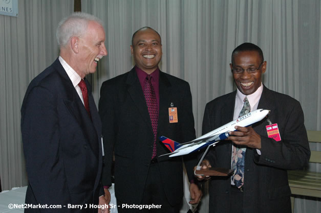 Delta Air Lines Inaugural Flight From New York's JFK Airport to Sangster International Airport, Montego Bay, Jamaica - June 9, 2007 - Sangster International Airport - Montego Bay, St James, Jamaica W.I. - MBJ Limited - Transforming Sangster International Airport into a world class facility - Photographs by Net2Market.com - Negril Travel Guide, Negril Jamaica WI - http://www.negriltravelguide.com - info@negriltravelguide.com...!