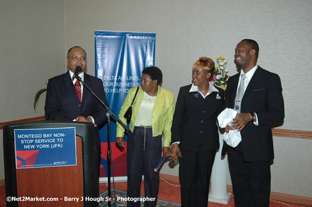 Holiday Inn SunSpree Resort & Delta Air Lines Cocktail Reception in Commemoration of Delta Air Lines Inaugural Flight From New York's JFK Airport to Sangster International Airport, Montego Bay, Jamaica - June 9, 2007 - Sangster International Airport - Montego Bay, St James, Jamaica W.I. - MBJ Limited - Transforming Sangster International Airport into a world class facility - Photographs by Net2Market.com - Negril Travel Guide, Negril Jamaica WI - http://www.negriltravelguide.com - info@negriltravelguide.com...!