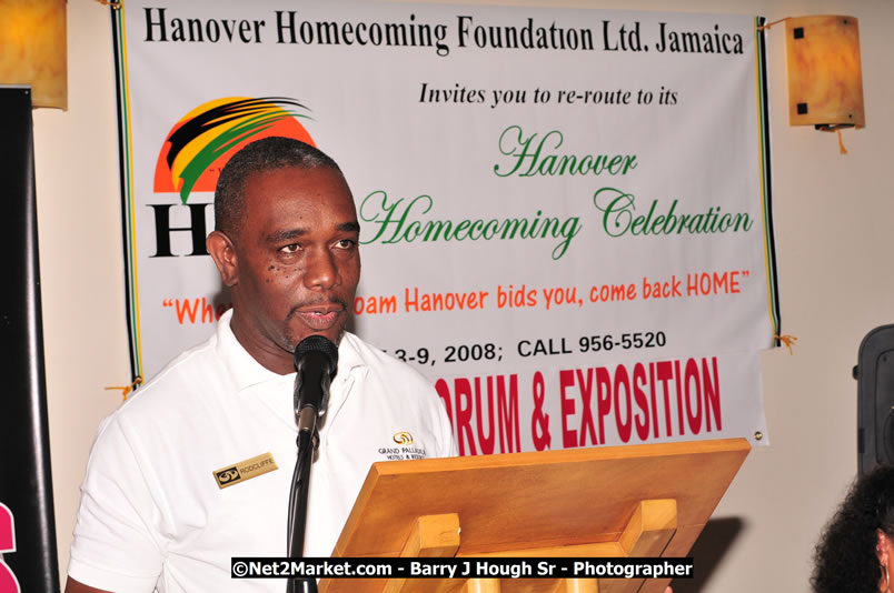 Investment & Business Forum - Brand Jamaica @ Grand Palladium Resort & Spa [Fiesta] - Friday, August 8, 2008 - Hanover Homecoming Foundation LTD Jamaica - Wherever you roam ... Hanover bids you ... come HOME - Sunday, August 3 to Saturday, August 9, 2008 - Hanover Jamaica - Photographs by Net2Market.com - Barry J. Hough Sr. Photojournalist/Photograper - Photographs taken with a Nikon D300 - Negril Travel Guide, Negril Jamaica WI - http://www.negriltravelguide.com - info@negriltravelguide.com...!