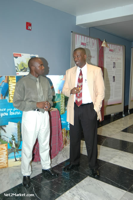 Jamaica Tourist Board 50 Years - 1955 - 2005 "...sharing the Jamaican experience" - 50th Anniversary Exhibition Launch Photos - Montego Bay Civic Center, Sam Sharpe Square, Montego Bay - Thursday, December 15, 2005  - Negril Travel Guide, Negril Jamaica WI - http://www.negriltravelguide.com - info@negriltravelguide.com...!