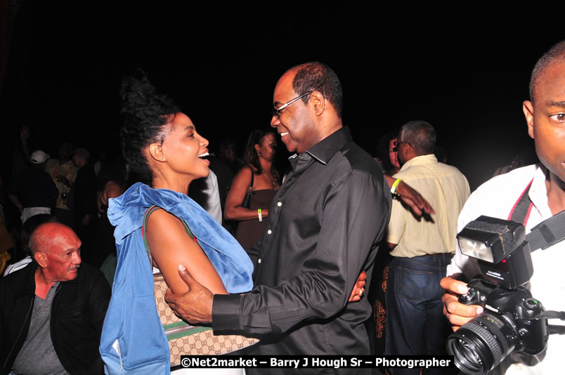 Minister of Tourism, Edmund Bartlett @ Jamaica Jazz and Blues Festival 2009 - Presented by Air Jamaica - Saturday, January 24, 2009 - Venue at the Aqueduct on Rose Hall Resort &amp; Country Club, Montego Bay, Jamaica - Thursday, January 22 - Saturday, January 24, 2009 - Photographs by Net2Market.com - Barry J. Hough Sr, Photographer/Photojournalist - Negril Travel Guide, Negril Jamaica WI - http://www.negriltravelguide.com - info@negriltravelguide.com...!