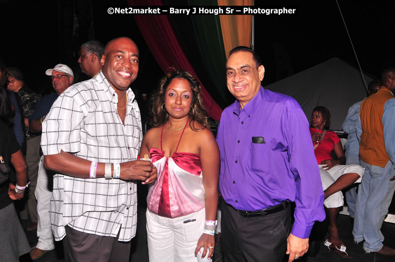 Minister of Tourism, Edmund Bartlett @ Jamaica Jazz and Blues Festival 2009 - Presented by Air Jamaica - Saturday, January 24, 2009 - Venue at the Aqueduct on Rose Hall Resort &amp; Country Club, Montego Bay, Jamaica - Thursday, January 22 - Saturday, January 24, 2009 - Photographs by Net2Market.com - Barry J. Hough Sr, Photographer/Photojournalist - Negril Travel Guide, Negril Jamaica WI - http://www.negriltravelguide.com - info@negriltravelguide.com...!