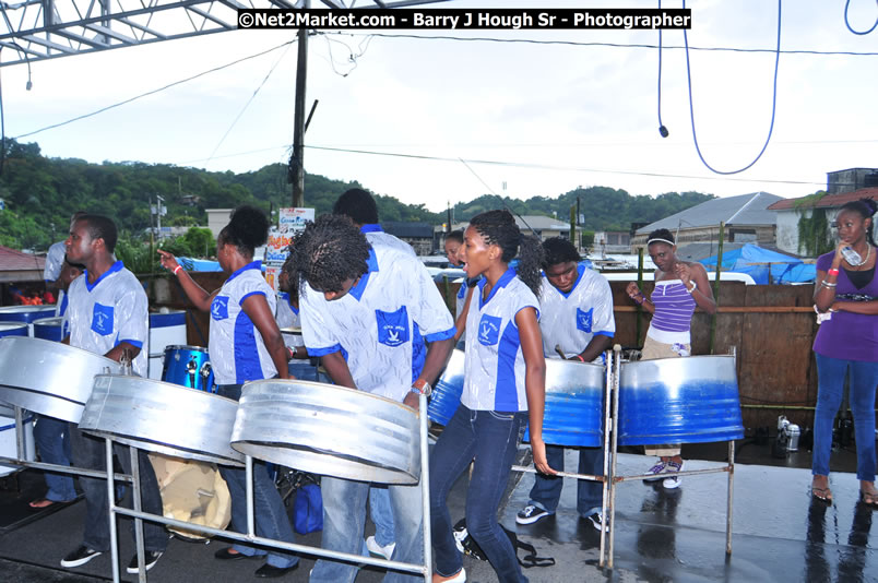 Lucea Cross the Harbour @ Lucea Car Park - All Day Event - Cross the Harbour Swim, Boat Rides, and Entertainment for the Family - Concert Featuring: Bushman, George Nooksl, Little Hero, Bushi One String, Dog Rice and many local Artists - Friday, August 1, 2008 - Lucea, Hanover Jamaica - Photographs by Net2Market.com - Barry J. Hough Sr. Photojournalist/Photograper - Photographs taken with a Nikon D300 - Negril Travel Guide, Negril Jamaica WI - http://www.negriltravelguide.com - info@negriltravelguide.com...!