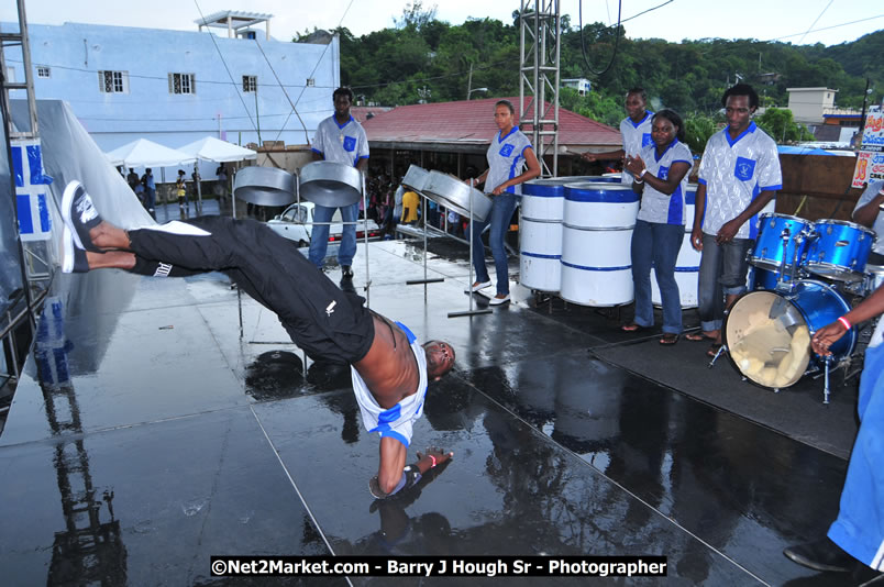 Lucea Cross the Harbour @ Lucea Car Park - All Day Event - Cross the Harbour Swim, Boat Rides, and Entertainment for the Family - Concert Featuring: Bushman, George Nooksl, Little Hero, Bushi One String, Dog Rice and many local Artists - Friday, August 1, 2008 - Lucea, Hanover Jamaica - Photographs by Net2Market.com - Barry J. Hough Sr. Photojournalist/Photograper - Photographs taken with a Nikon D300 - Negril Travel Guide, Negril Jamaica WI - http://www.negriltravelguide.com - info@negriltravelguide.com...!