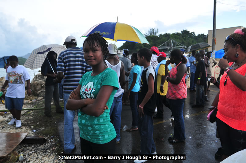 Lucea Cross the Harbour @ Lucea Car Park - All Day Event - Cross the Harbour Swim, Boat Rides, and Entertainment for the Family - Concert Featuring: Bushman, George Nooksl, Little Hero, Bushi One String, Dog Rice and many local Artists - Friday, August 1, 2008 - Lucea, Hanover Jamaica - Photographs by Net2Market.com - Barry J. Hough Sr. Photojournalist/Photograper - Photographs taken with a Nikon D300 - Negril Travel Guide, Negril Jamaica WI - http://www.negriltravelguide.com - info@negriltravelguide.com...!