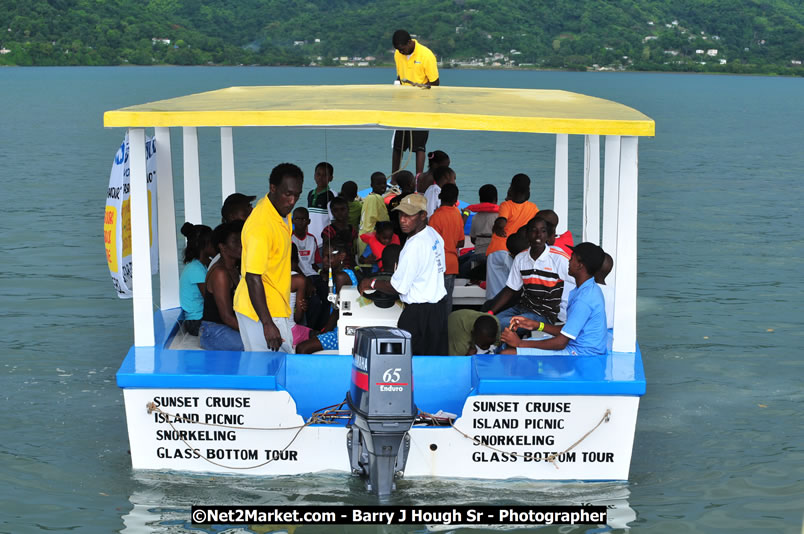 Lucea Cross the Harbour @ Lucea Car Park - All Day Event - Cross the Harbour Swim, Boat Rides, and Entertainment for the Family - Concert Featuring: Bushman, George Nooksl, Little Hero, Bushi One String, Dog Rice and many local Artists - Friday, August 1, 2008 - Lucea, Hanover Jamaica - Photographs by Net2Market.com - Barry J. Hough Sr. Photojournalist/Photograper - Photographs taken with a Nikon D300 - Negril Travel Guide, Negril Jamaica WI - http://www.negriltravelguide.com - info@negriltravelguide.com...!