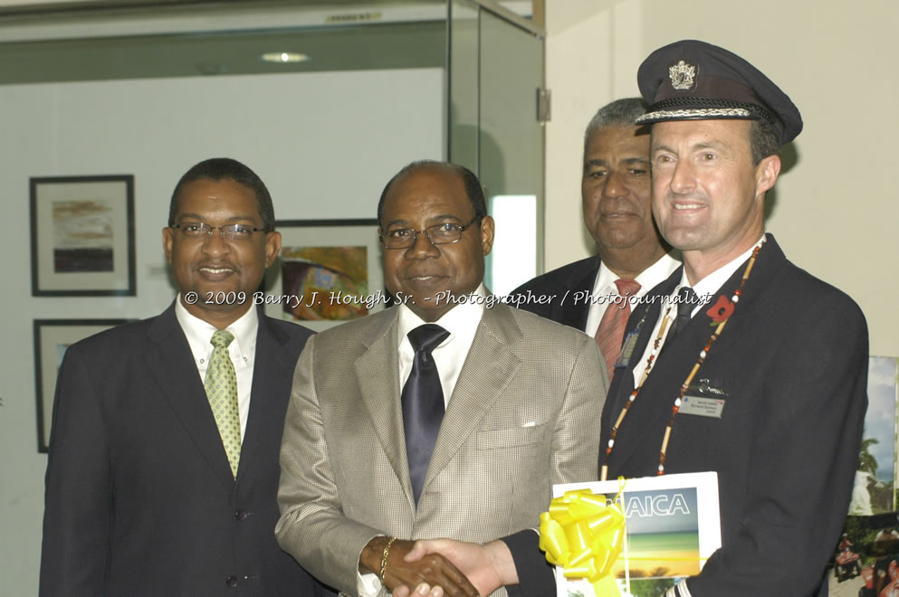  British Airways Inaugurates New Scheduled Service from London Gatwick Airport to Sangster International Airport, Montego Bay, Jamaica, Thursday, October 29, 2009 - Photographs by Barry J. Hough Sr. Photojournalist/Photograper - Photographs taken with a Nikon D70, D100, or D300 - Negril Travel Guide, Negril Jamaica WI - http://www.negriltravelguide.com - info@negriltravelguide.com...!