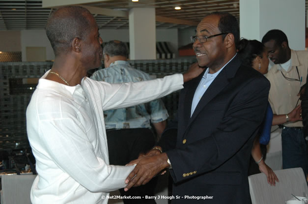 Minister of Toursim Luncheon - Minister of Tourism, Hon. Edmund Bartlett - Director of Tourism, Basil Smith - Saturday, December 15, 2007 - Rose Hall Resort and Country Club, Rose Hall, Montego Bay, Jamaica W.I. - Photographs by Net2Market.com - Barry J. Hough Sr, Photographer - Negril Travel Guide, Negril Jamaica WI - http://www.negriltravelguide.com - info@negriltravelguide.com...!