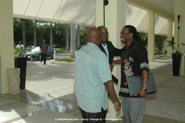 Minister of Toursim Luncheon - Minister of Tourism, Hon. Edmund Bartlett - Director of Tourism, Basil Smith - Saturday, December 15, 2007 - Rose Hall Resort and Country Club, Rose Hall, Montego Bay, Jamaica W.I. - Photographs by Net2Market.com - Barry J. Hough Sr, Photographer - Negril Travel Guide, Negril Jamaica WI - http://www.negriltravelguide.com - info@negriltravelguide.com...!