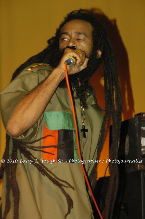 JAH Cure - Live In Concert @ Negril Escape Resort and Spa, December 15, 2009, One Love Drive, West End, Negril, Westmoreland, Jamaica W.I. - Photographs by Net2Market.com - Barry J. Hough Sr, Photographer/Photojournalist - Negril Travel Guide, Negril Jamaica WI - http://www.negriltravelguide.com - info@negriltravelguide.com...!