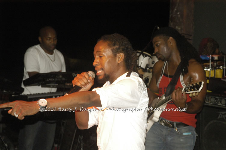 JAH Cure - Live In Concert @ Negril Escape Resort and Spa, December 15, 2009, One Love Drive, West End, Negril, Westmoreland, Jamaica W.I. - Photographs by Net2Market.com - Barry J. Hough Sr, Photographer/Photojournalist - Negril Travel Guide, Negril Jamaica WI - http://www.negriltravelguide.com - info@negriltravelguide.com...!