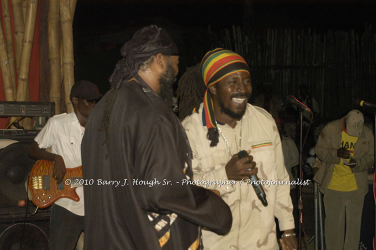 Julian Marley - Grammy Nominee & Son of the Legend Bob Marley - Live in Concert - Also featuring Ras Noble, Power Drill, Iron Head, & Robin Banks - Backing Band Roots Warrior, plus DJ Gemini @ One Love Reggae Concerts Series 09/10 @ Negril Escape Resort & Spa, February 2, 2010, One Love Drive, West End, Negril, Westmoreland, Jamaica W.I. - Photographs by Net2Market.com - Barry J. Hough Sr, Photographer/Photojournalist - The Negril Travel Guide - Negril's and Jamaica's Number One Concert Photography Web Site with over 40,000 Jamaican Concert photographs Published -  Negril Travel Guide, Negril Jamaica WI - http://www.negriltravelguide.com - info@negriltravelguide.com...!