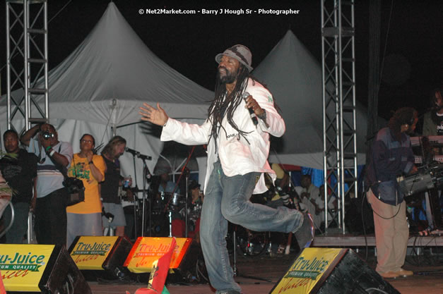 Tony Rebel at Tru-Juice Rebel Salute 2008 - The 15th staging of Tru-Juice Rebel Salute, Saturday, January 12, 2008, Port Kaiser Sports Club, St. Elizabeth, Jamaica W.I. - Photographs by Net2Market.com - Barry J. Hough Sr, Photographer - Negril Travel Guide, Negril Jamaica WI - http://www.negriltravelguide.com - info@negriltravelguide.com...!