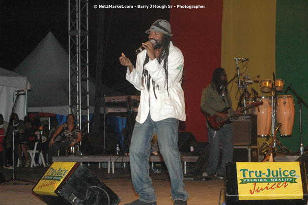 Tony Rebel at Tru-Juice Rebel Salute 2008 - The 15th staging of Tru-Juice Rebel Salute, Saturday, January 12, 2008, Port Kaiser Sports Club, St. Elizabeth, Jamaica W.I. - Photographs by Net2Market.com - Barry J. Hough Sr, Photographer - Negril Travel Guide, Negril Jamaica WI - http://www.negriltravelguide.com - info@negriltravelguide.com...!