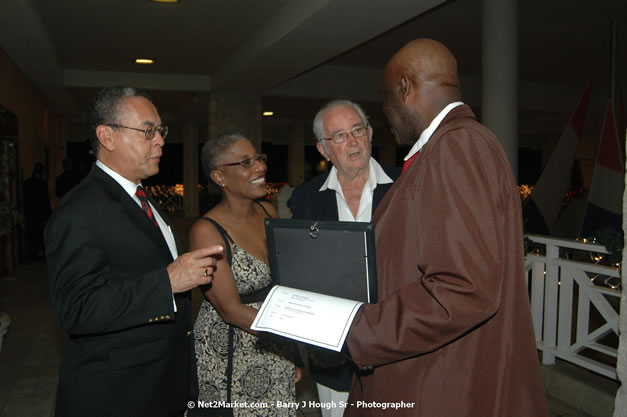 Red Cap Porters Awards - Minister of Tourism, Hon. Edmund Bartlett - Director of Tourism, Basil Smith - Friday, December 14, 2007 - Holiday Inn Sunspree, Montego Bay, Jamaica W.I. - Photographs by Net2Market.com - Barry J. Hough Sr, Photographer - Negril Travel Guide, Negril Jamaica WI - http://www.negriltravelguide.com - info@negriltravelguide.com...!