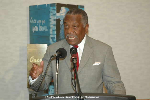 Red Cap Porters Awards - Minister of Tourism, Hon. Edmund Bartlett - Director of Tourism, Basil Smith - Friday, December 14, 2007 - Holiday Inn Sunspree, Montego Bay, Jamaica W.I. - Photographs by Net2Market.com - Barry J. Hough Sr, Photographer - Negril Travel Guide, Negril Jamaica WI - http://www.negriltravelguide.com - info@negriltravelguide.com...!