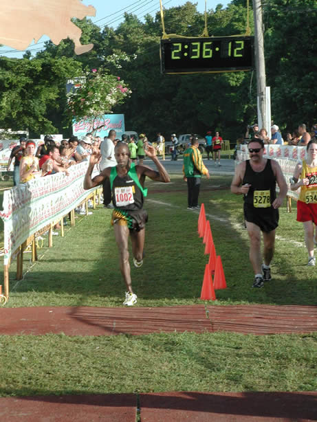 2002 Reggae Marathon & Half Marathon Photographs - Negril Travel Guide, Negril Jamaica WI - http://www.negriltravelguide.com - info@negriltravelguide.com...!