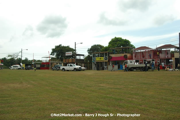 Venue Under Construction - Wednesday, July 18, 2007 - Red Stripe Reggae Sumfest at Catherine Hall, Montego Bay, St Jamaica, Jamaica W.I. - Negril Travel Guide.com, Negril Jamaica WI - http://www.negriltravelguide.com - info@negriltravelguide.com...!