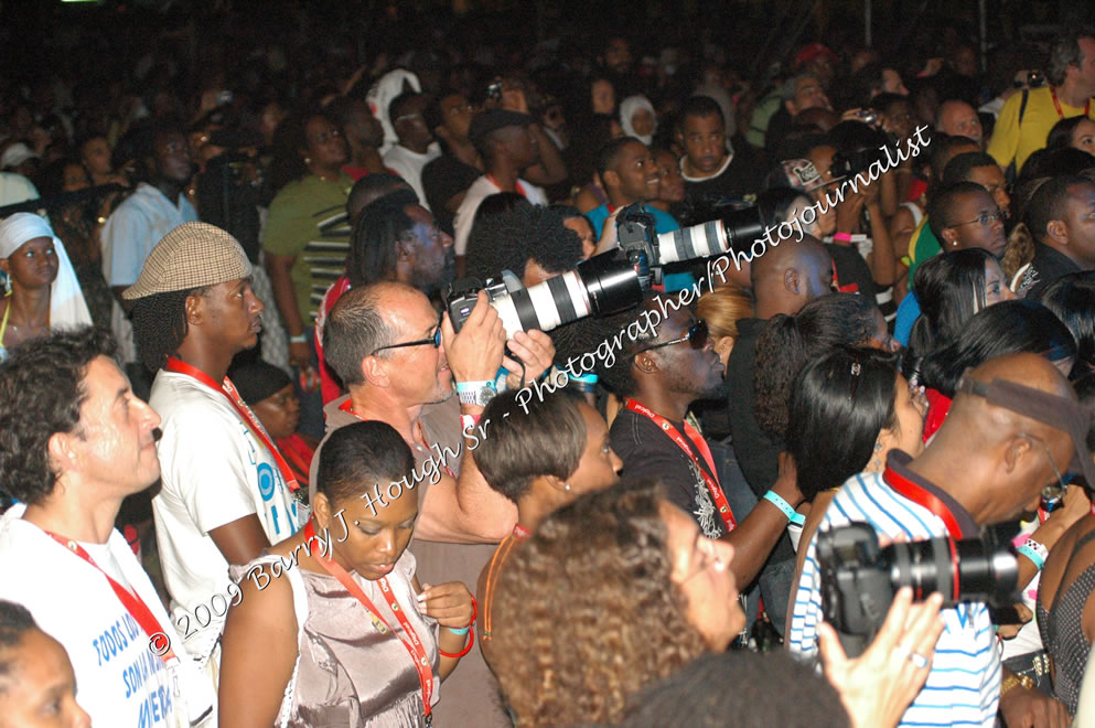 Damian 'Jr. Gong' Marley & NAS @ Reggae Sumfest 2009 - International Night 2 - Reggae Sumfest 2009,Catherine Hall, Montego Bay, St. James, Jamaica W.I. - Saturday, July 25, 2009 - Reggae Sumfest 2009, July 19 - 25, 2009 - Photographs by Net2Market.com - Barry J. Hough Sr. Photojournalist/Photograper - Photographs taken with a Nikon D70, D100, or D300 - Negril Travel Guide, Negril Jamaica WI - http://www.negriltravelguide.com - info@negriltravelguide.com...!