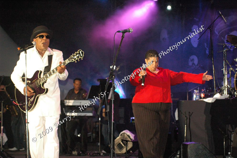 Tito Jackson @ Reggae Sumfest 2009 - International Night 2 - Tito Jackson, brother of the late King of Pop Michael Jackson performed live at Reggae Sumfest 2009. Reggae Sumfest 2009,Catherine Hall, Montego Bay, St. James, Jamaica W.I. - Saturday, July 25, 2009 - Reggae Sumfest 2009, July 19 - 25, 2009 - Photographs by Net2Market.com - Barry J. Hough Sr. Photojournalist/Photograper - Photographs taken with a Nikon D70, D100, or D300 - Negril Travel Guide, Negril Jamaica WI - http://www.negriltravelguide.com - info@negriltravelguide.com...!