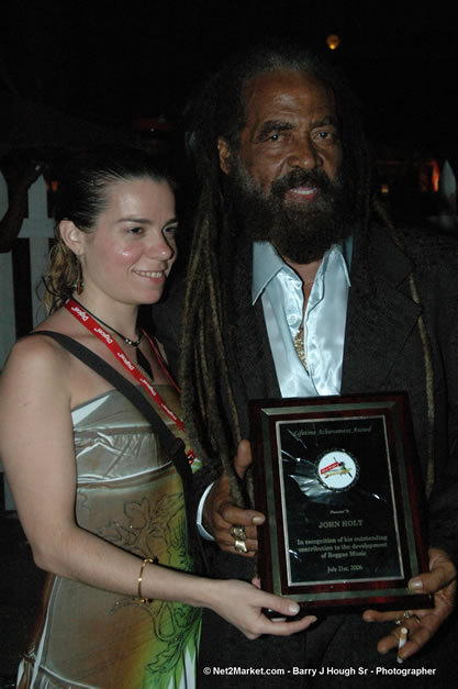 John Holt Recipient of Reggae Sumfest Lifetime Award - Ignition - The Internation Fire Blazes - Friday, July 21, 2006 - Montego Bay, Jamaica - Negril Travel Guide, Negril Jamaica WI - http://www.negriltravelguide.com - info@negriltravelguide.com...!