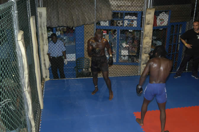 FASTER MORE FURIOUS - Free Style Fight Night @ Risky Business Photographs - Negril Travel Guide, Negril Jamaica WI - http://www.negriltravelguide.com - info@negriltravelguide.com...!