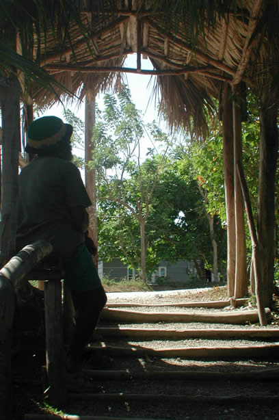 Riverwalk at   Mayfield Falls - Negril, Jamaica W.I. - Saturday, December 8, 2001 - Negril Travel Guide