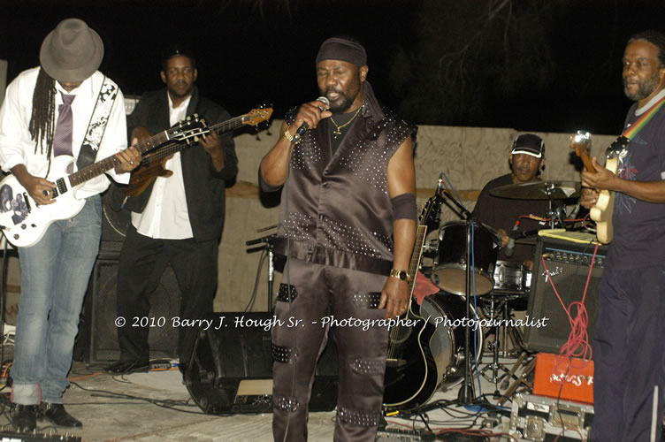 Toots and the Maytals - Grammy Award Winner @ Negril Fest - Presented by Money Cologne Promotions - Special Guest Star Jamaica Michael Jackson, Stama, Adeebe - Backed by Hurricane Band, MC Rev. BB on January 6, 2010 @ Roots Bamboo, Norman Manley Boulevard, Negril, Westmoreland, Jamaica W.I. - Photographs by Net2Market.com - Barry J. Hough Sr, Photographer/Photojournalist - The Negril Travel Guide - Negril's and Jamaica's Number One Concert Photography Web Site with over 40,000 Jamaican Concert photographs Published -  Negril Travel Guide, Negril Jamaica WI - http://www.negriltravelguide.com - info@negriltravelguide.com...!