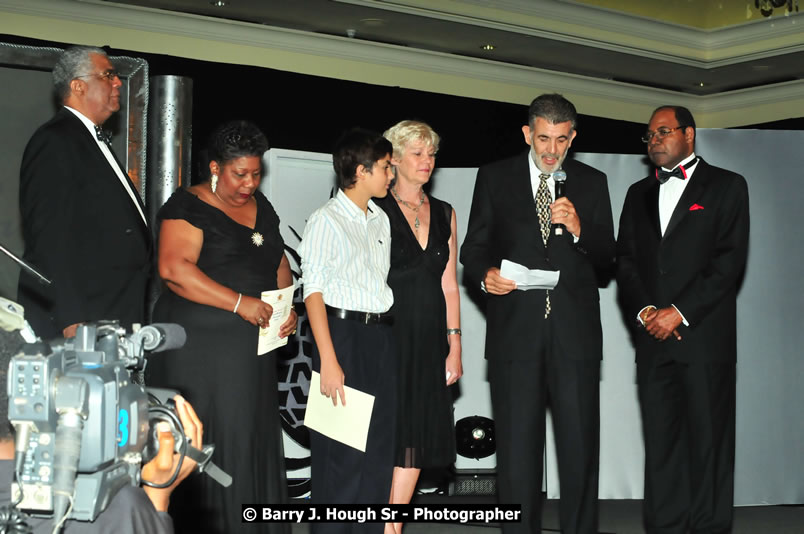 The Ministry of Tourism - Tourism Service Excellence Awards Ceremony held at the Ritz Carlton Rose Rall Golf and Spa Resort, Montego Bay on Friday, April 24, 2009 - Photographs by Net2Market.com - Barry J. Hough Sr. Photojournalist/Photograper - Photographs taken with a Nikon D300 - Negril Travel Guide, Negril Jamaica WI - http://www.negriltravelguide.com - info@negriltravelguide.com...!