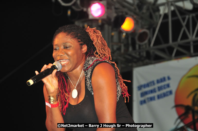 Unite The People An International Reggae Fest, Featuring: Beres Hammond, Coco T, Queen Ifrica, Khalil, Cameal Davis, Iley Dread, Rochelle, Geoffrey Star, Ras Penco, Kool DeLoy, Otis Gayle, J.McKay, Tiney Winey, Venue at Norman Manley Boulevard, Negril, Westmoreland, Jamaica - Saturday, April 4, 2009 - Photographs by Net2Market.com - Barry J. Hough Sr, Photographer/Photojournalist - Negril Travel Guide, Negril Jamaica WI - http://www.negriltravelguide.com - info@negriltravelguide.com...!